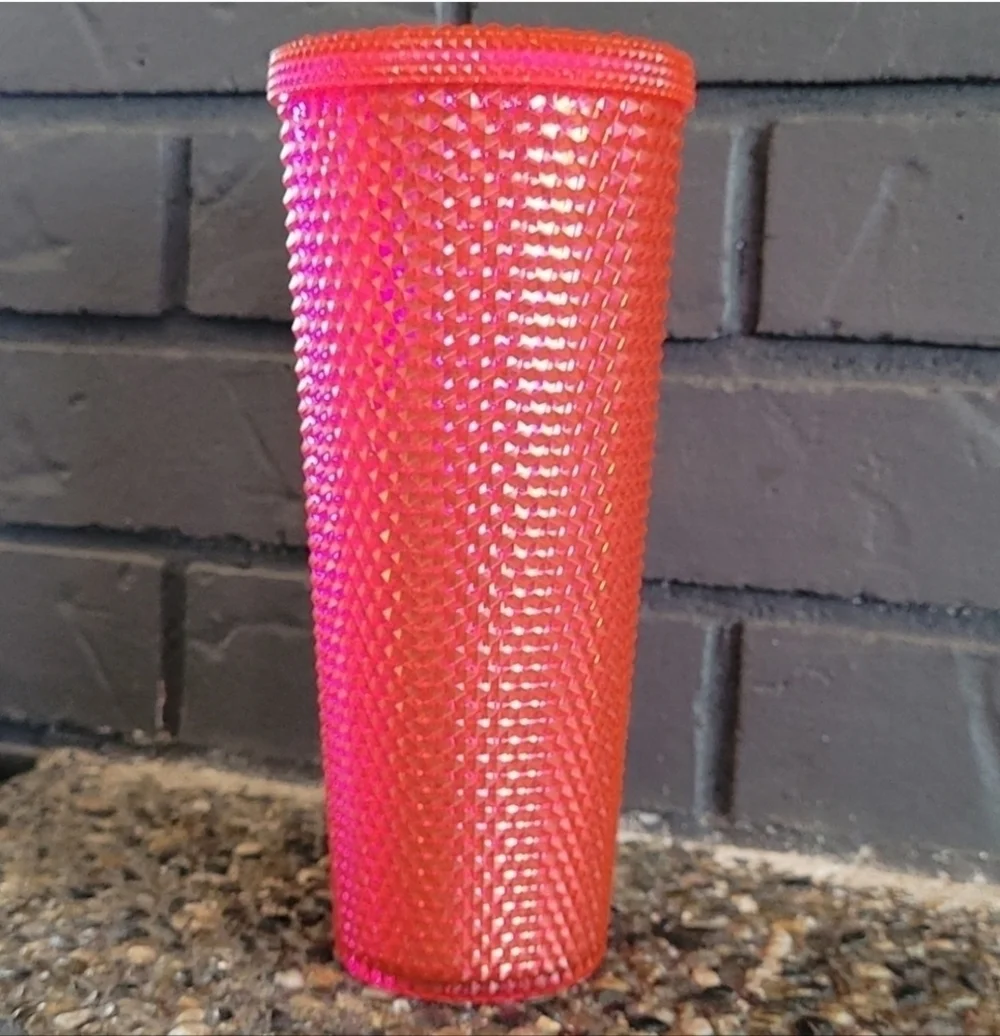 Starbucks Pink Studded Tumbler Cup- 24oz